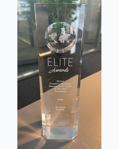 Marriott Elite Awards Global - Above Property Revenue Team of the Year